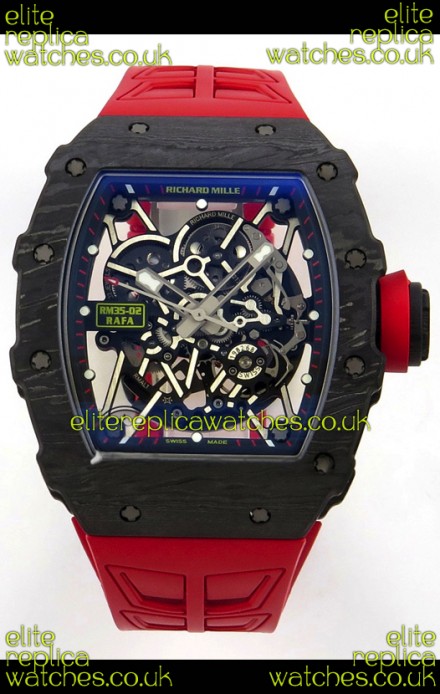 Richard Mille RM035-02 Black NTPT FREE SPRUNG MVMNT Super Clone Watch