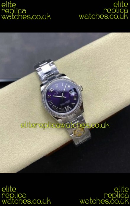 Rolex Super Clone Datejust 31MM Dark Blue Dial Super Clone Watch 