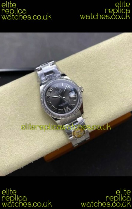 Rolex Super Clone Datejust 31MM Grey Dial Oyster Super Clone Watch