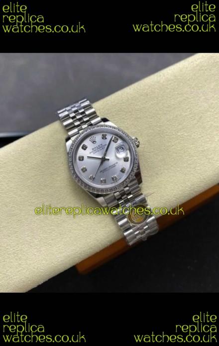 Rolex Super Clone Datejust 31MM Steel Dial Jubilee Super Clone Watch