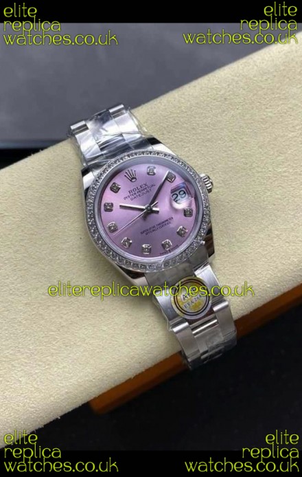 Rolex Super Clone Datejust 31MM Pink Dial Oyster Super Clone Watch