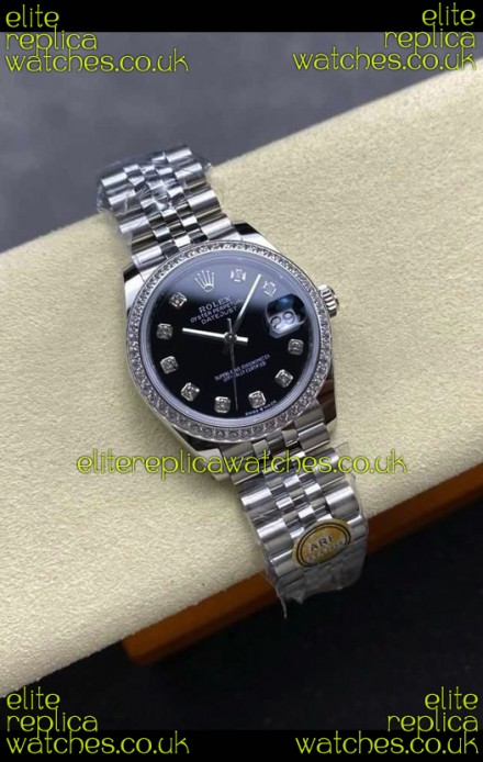 Rolex Super Clone Datejust 31MM Black Dial Jubilee Super Clone Watch 