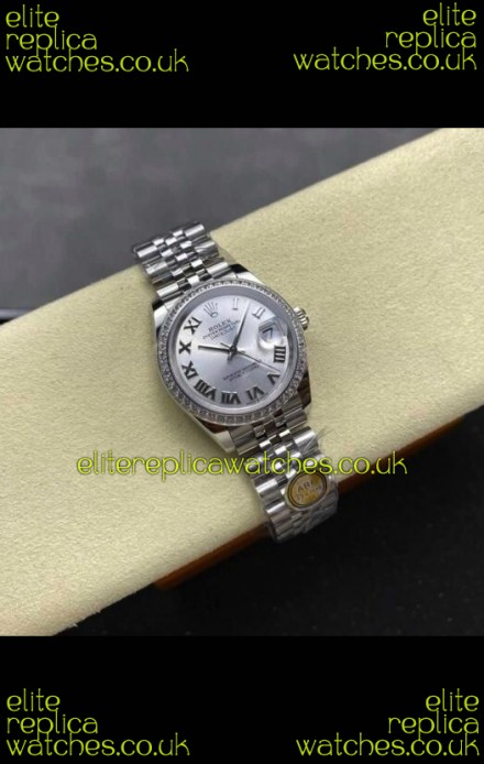 Rolex Super Clone Datejust 31MM Steel Dial Jubilee Super Clone Watch 