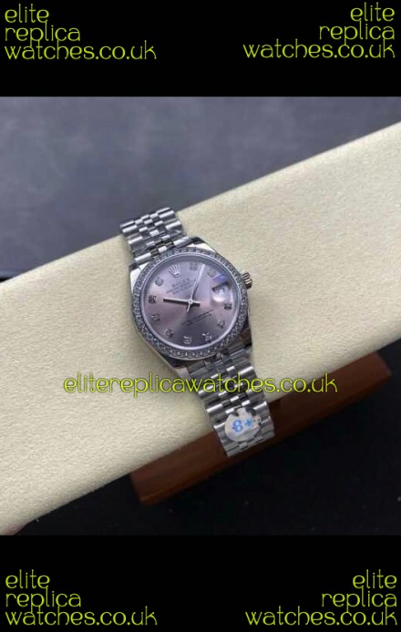 Rolex Super Clone Datejust 31MM Pink Dial Steel Case Super Clone Watch 