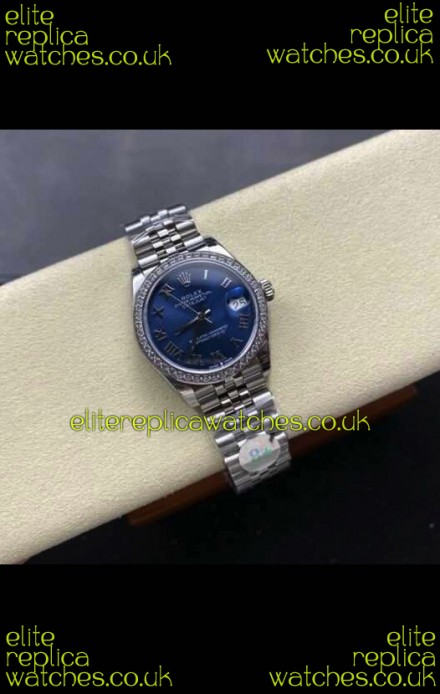 Rolex Super Clone Datejust 31MM Navy Blue Dial Super Clone Watch 