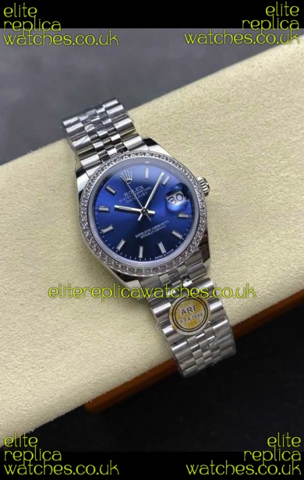 Rolex Super Clone Datejust 31MM Blue Dial Steel Case Super Clone Watch 