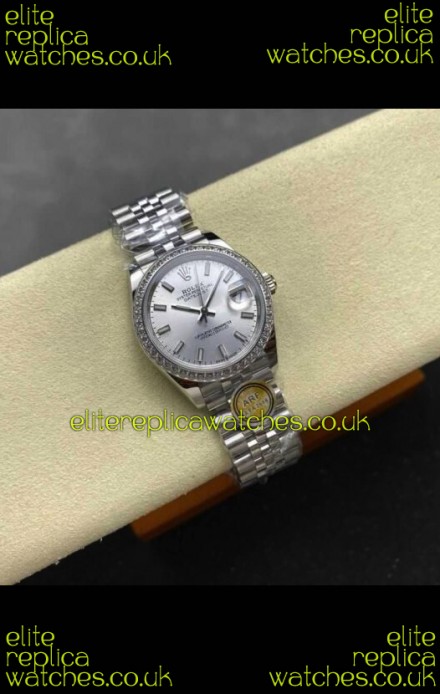 Rolex Super Clone Datejust 31MM Steel Dial Jubilee Super Clone Watch 