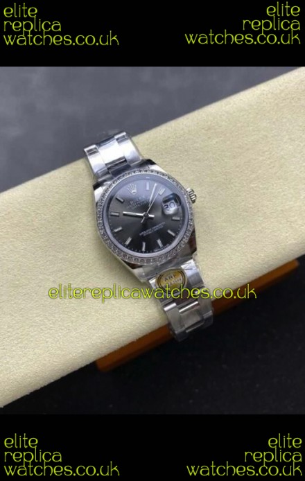 Rolex Super Clone Datejust 31MM Grey Dial Oyster Super Clone Watch