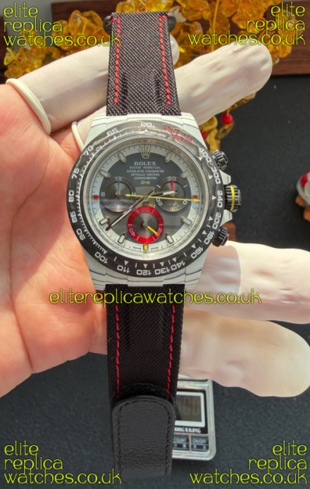 Rolex Daytona DiW Ocellaris Grey CarboQuartz Super Clone Watch 