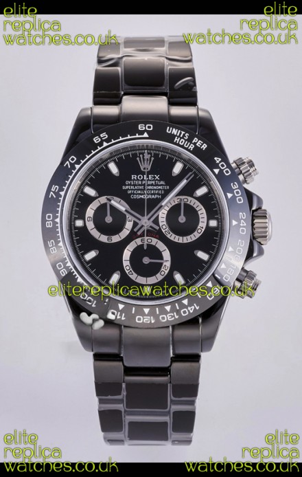 Rolex Daytona AET Black Ceramic 4130 Movment Super Clone Watch 