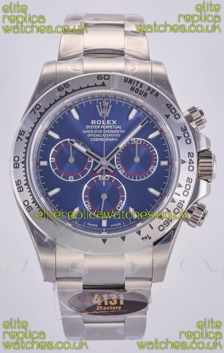 Rolex Daytona 126509 Blue Dial Stick Markers FREE SPRUNG MVMT Super Clone Watch 
