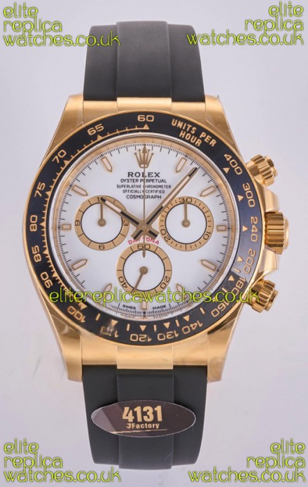 Rolex Daytona 126518 White Dial FREE SPRUNG MVMT Super Clone Watch 