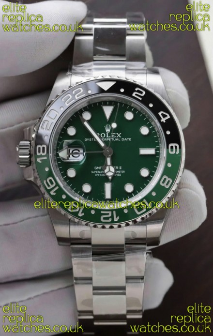 GMT Masters 126729VTNR SPRITE Cal.3285 FREE SPRUNG MVMNT Super Clone 