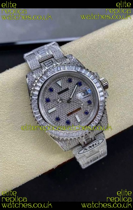 Rolex Submariner 116610 Iced Out Edition 11 Swiss Replica Watch 