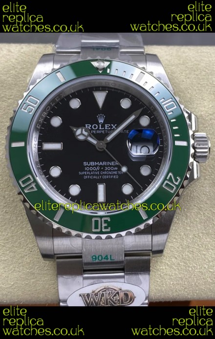 Rolex Submariner 126610LV Kermit FREE SPRUNG MVMNT Super Clone Watch 