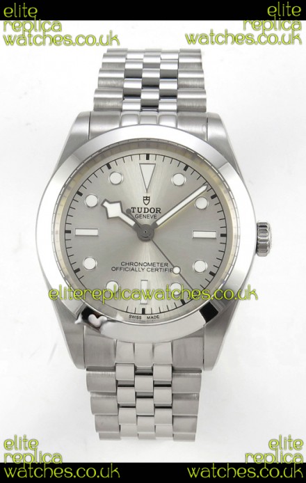Tudor Black Bay 39MM Silver Dial Super Clone Watch 