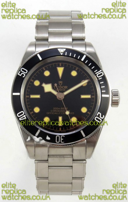 Tudor Black Bay 41 Black Dial and Bezel Oyster Super Clone Watch 