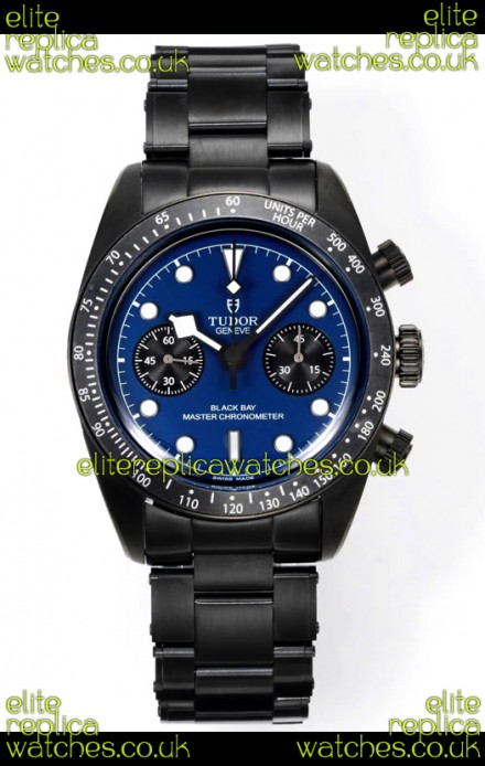 Tudor Heritage Black Bay Chrono Blue Dial Super Clone Watch 41MM