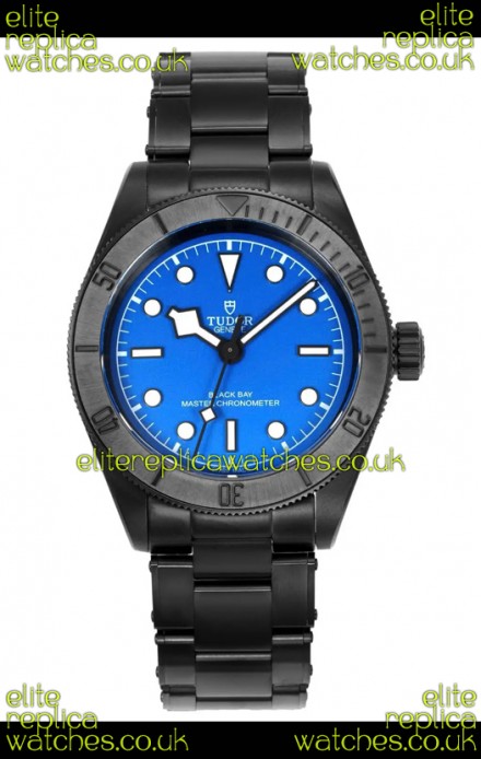 Tudor Black Bay PVD Case Blue Dial Swiss Replica Watch 