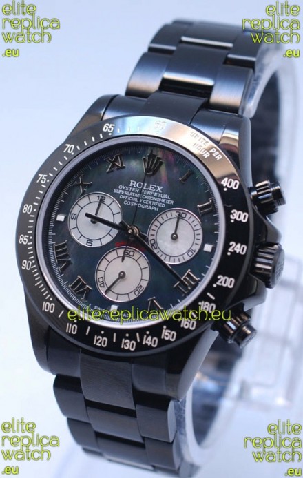 Rolex Daytona Cosmograph Project X Design Black Out Edition Series II Swiss Watch