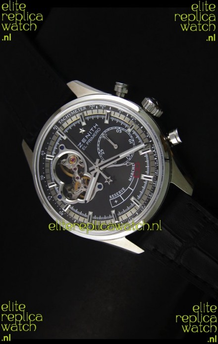 Zenith El Primero Chronomaster Handwind Power Reserve 42MM Replica Watch Grey Dial