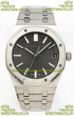 Royal Oak 15510 Grey Dial FREE SPRUNG MVMNT Super Clone Watch 