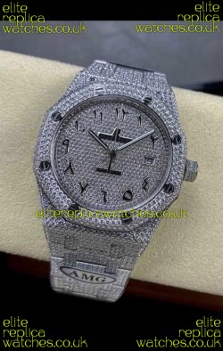 Royal Oak 15400 Iced Out Super Clone Edition 11 Super Clone Watch 