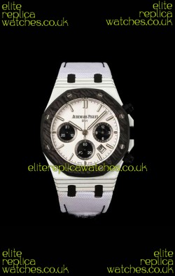 Royal Oak Black & White Voidline DiW 26240 Carbon NTPT Casing Super Clone Watch 