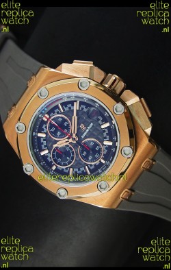 Audemars Piguet Royal Oak Offshore Michael Schumacher Quartz Movement in Rose Gold