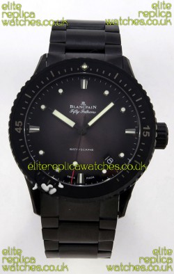 Blancpain Fifty Fathoms Ceramic Case Grey Dial Super Clone Watch 