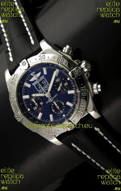 Breitling Blackbird Swiss Replica Watch in Blue Dial - Mirror Replica Watch