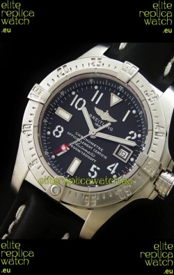 Breitling Avenger Seawolf Swiss Replica Watch in Black Dial