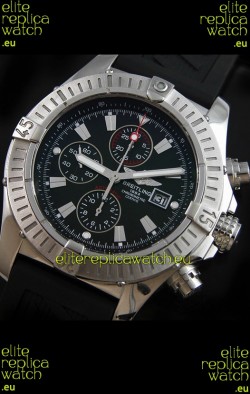 Breitling Avenger Seawolf Swiss Replica Watch in Black Dial