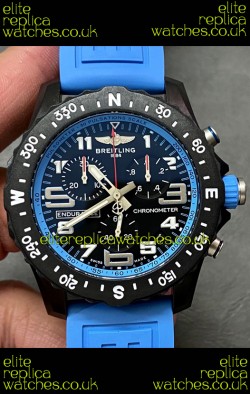 Breitling Endurance PRO 44 Light Blue Strap Swiss Quartz Replica Watch
