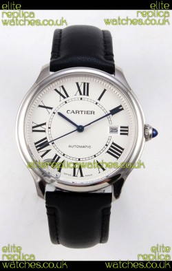 Cartier Ronde Louis 40 Stainless Steel Super Clone Watch 
