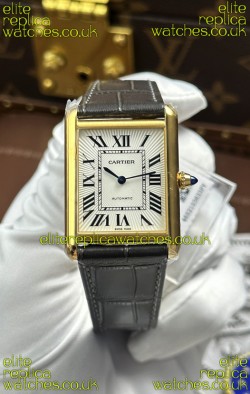 Cartier Tank Louis Automatic 27mm in Yellow Gold Super Clone Watch 