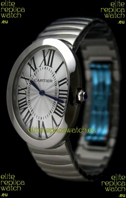 Cartier Ballon de Swiss Replica Watch in White Dial