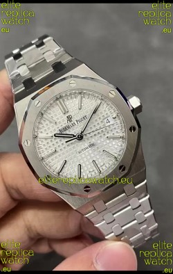 Audemars Piguet Royal Oak 37MM White Dial 904L Steel Watch in 3120 Movement - 1:1 Mirror Replica