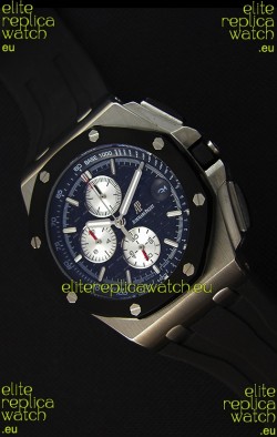Audemars Piguet Royal Oak Offshore Chronograph Swiss Quartz Replica Watch Stainless Steel Case