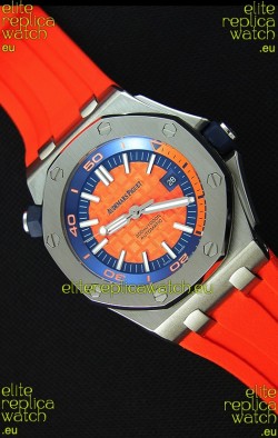 Audemars Piguet Royal Oak Offshore Diver Japanese Automatic Replica Watch in Orange