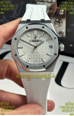 Audemars Piguet Royal Oak Super Clone 15500 41MM White Dial Steel Casing 41MM 