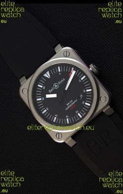 Bell & Ross BR03-92 Horograph Black Dial Swiss Rubber Strap 1:1 Mirror Replica Watch