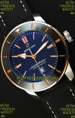 Breitling SuperOcean Heritage II B20 44MM Black Dial Two Tone Bezel 1:1 Mirror Replica