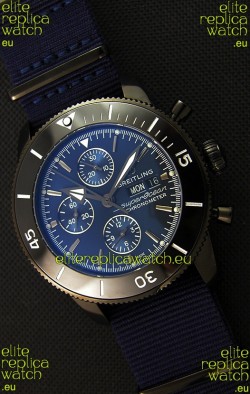 Breitling Superocean Heritage II Outerknown Blacksteel NATO Strap 1:1 Mirror Replica Watch 