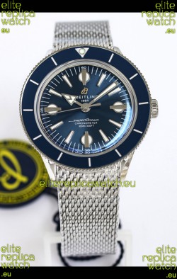 Breitling Superocean Heritage 57 Blue Dial 1:1 Mirror Swiss Replica Watch 