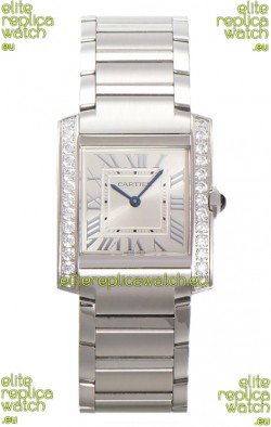 Cartier Tank Francaise Stainless Steel Swiss Quartz Replica Watch 25.70MM