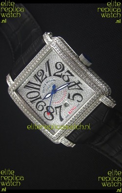Franck Muller Conquistador King Automatic Swiss Replica Watch in Stainless Steel