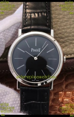 Piaget Altiplano G0A29113 1:1 Mirror Swiss Replica Watch in Black Dial 