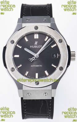 Hublot Super Clone Classic Fusion Titanium 38MM 1:1 Mirror Replica Watch Grey Dial