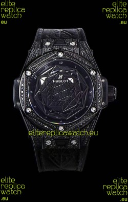 Hublot Big Bang One Click Sang Bleu 1:1 Mirror Replica in Ceramic Casing - 45MM